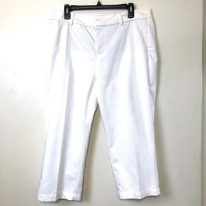 Dockers White Capri Pant-Size 14
